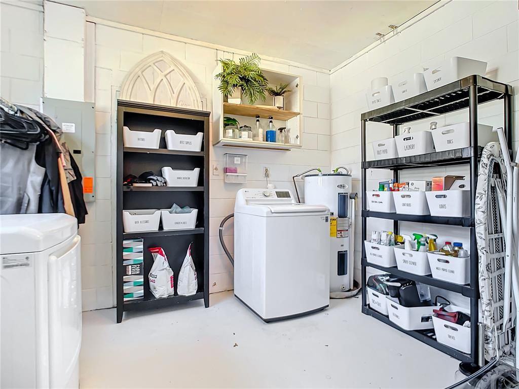 Interior, Washer