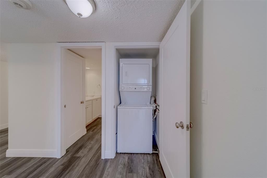 Interior, Utility Closets, Washer, Wood Texture Flooring