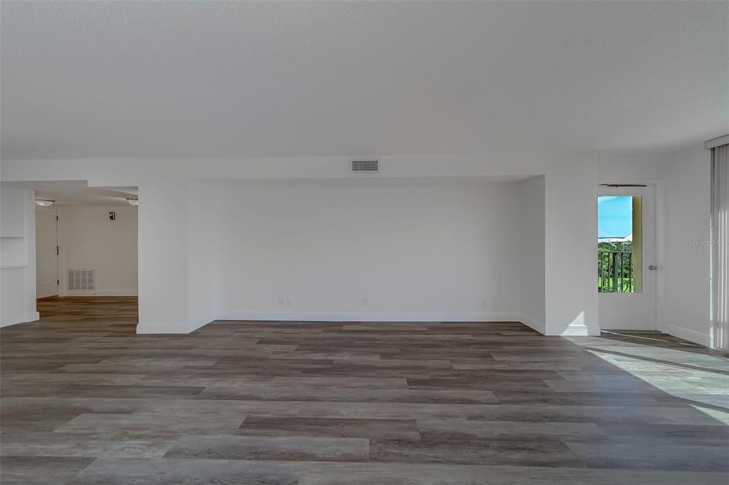 Empty room, Interior, Wood Texture Flooring
