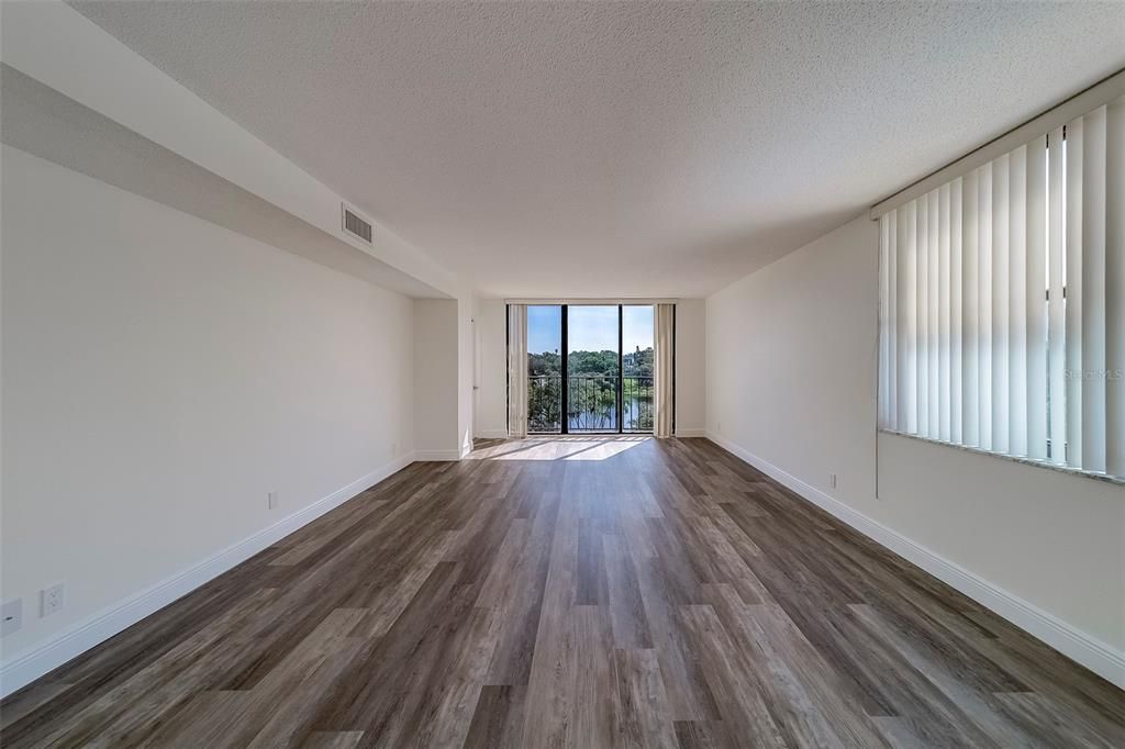 Empty room, Interior, Wood Texture Flooring