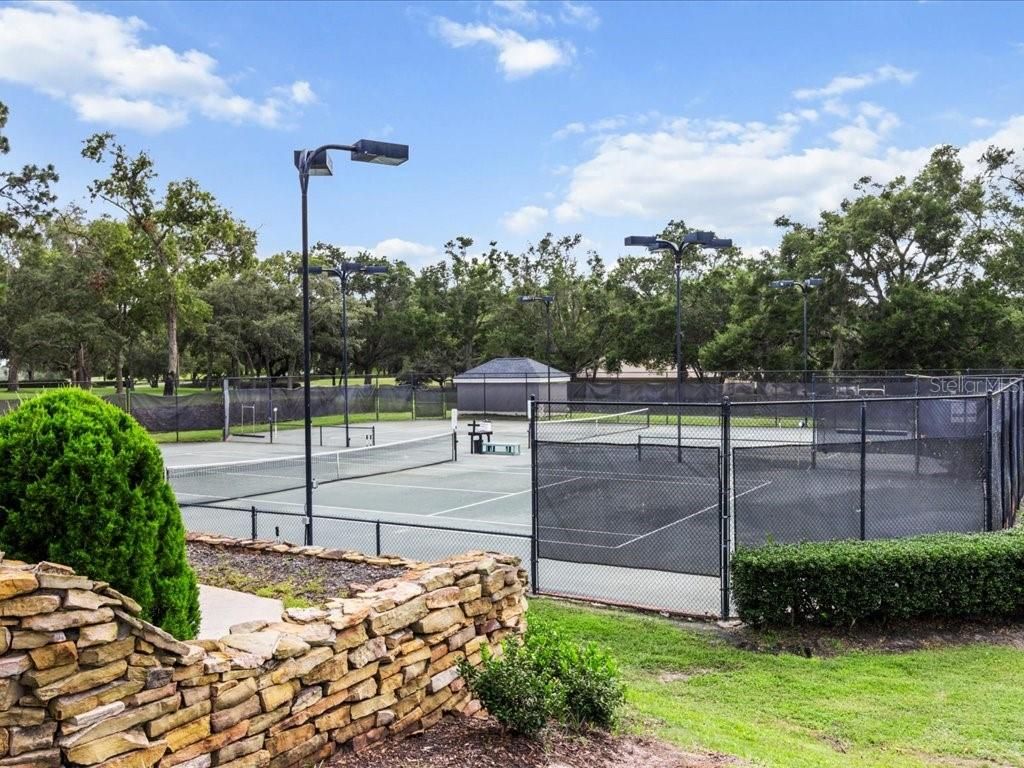 Exterior, Tennis Courts