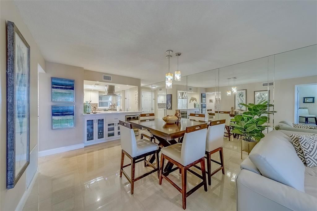 Dining room, Interior, Kitchen, Pendant Lights