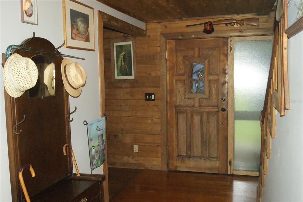Interior, Wood Texture Flooring, Wooden Walls