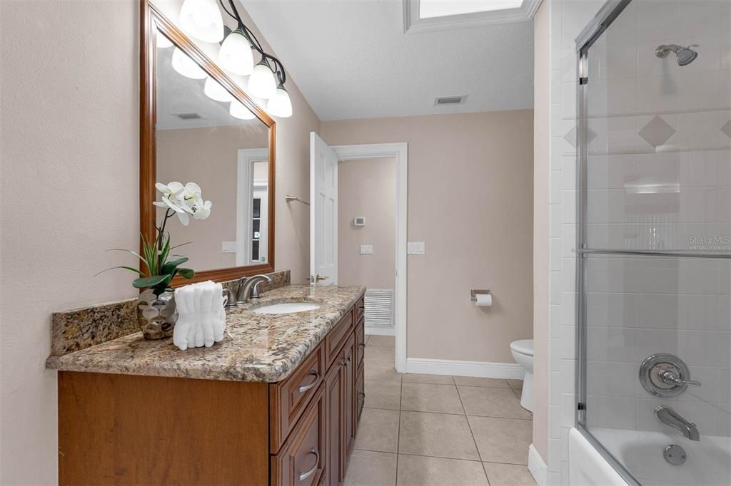 Bathroom, Dual Sink Vanities, Glass Shower, Interior