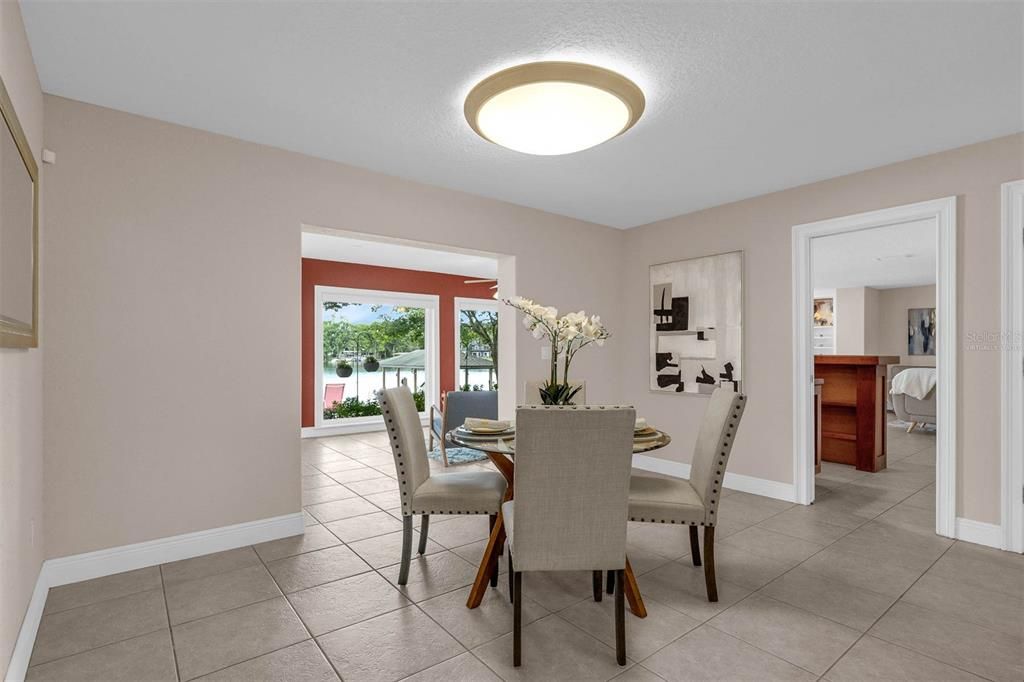 Dining room, Interior