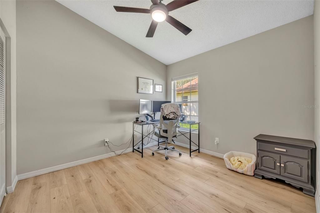 Home Office, Interior, Wood Texture Flooring