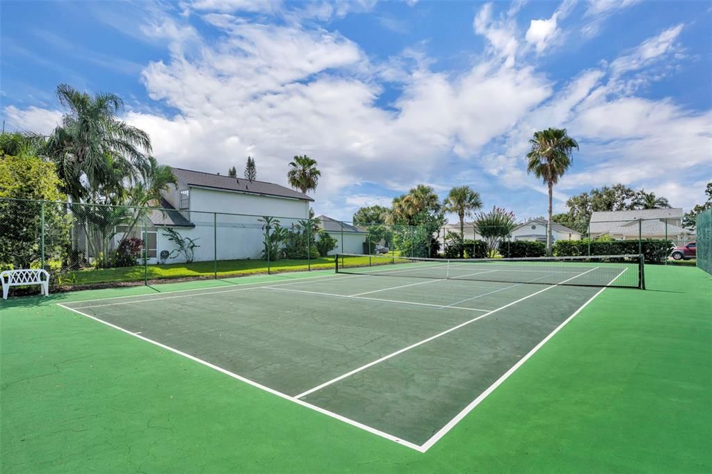 Exterior, Tennis Courts
