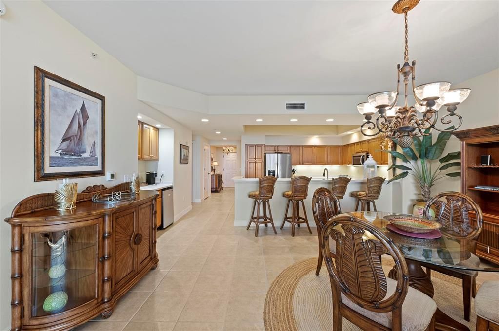 Chandelier, Dining room, Interior, Kitchen, Recessed Lighting
