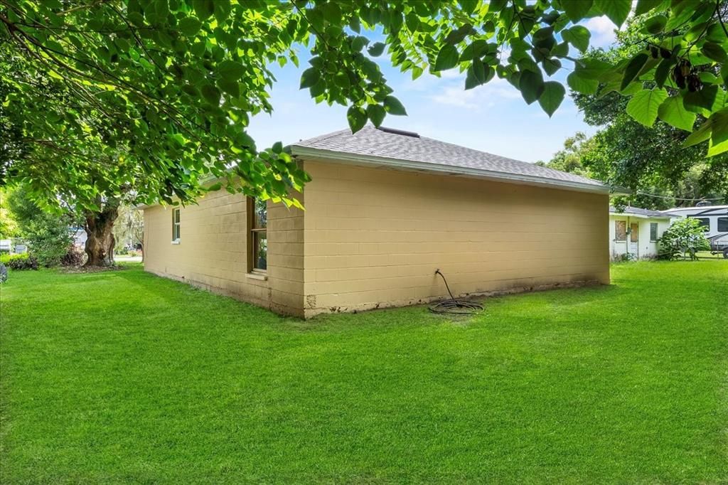 Backyard, Exterior