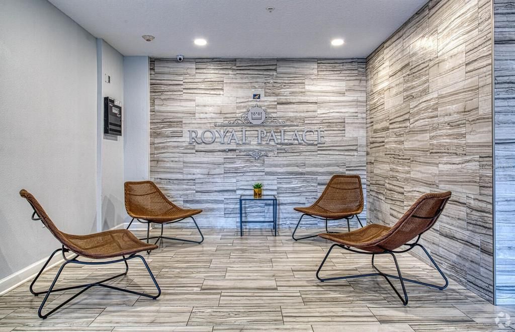 Interior, Recessed Lighting, Stone Walls
