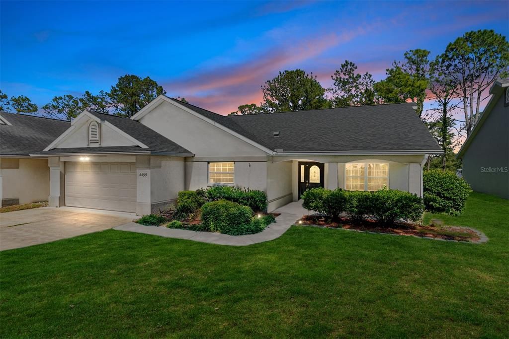 Attached, Backyard, Exterior, Facade, Ranch