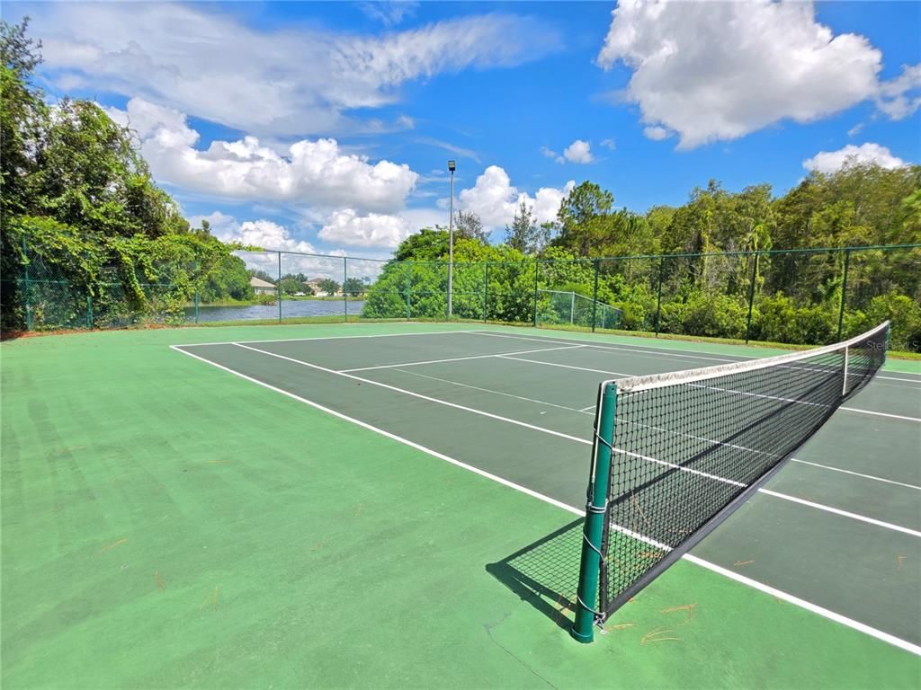 Exterior, Tennis Courts
