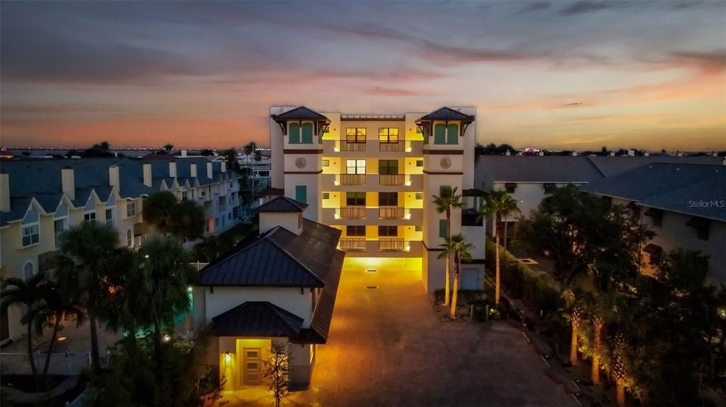 Exterior, Facade, Condo Building