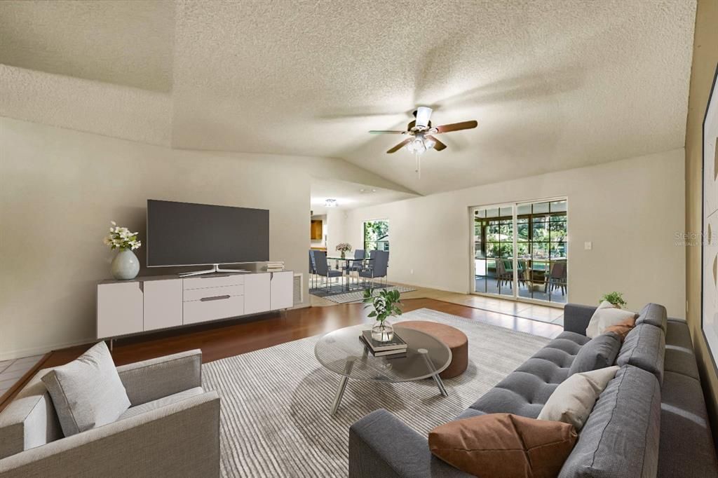 Dining room, Interior, Living room, Wood Texture Flooring