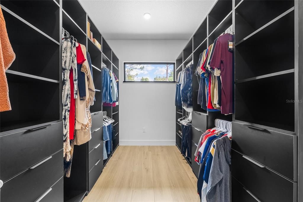 Interior, Recessed Lighting, Walk-in Closets, Wood Texture Flooring