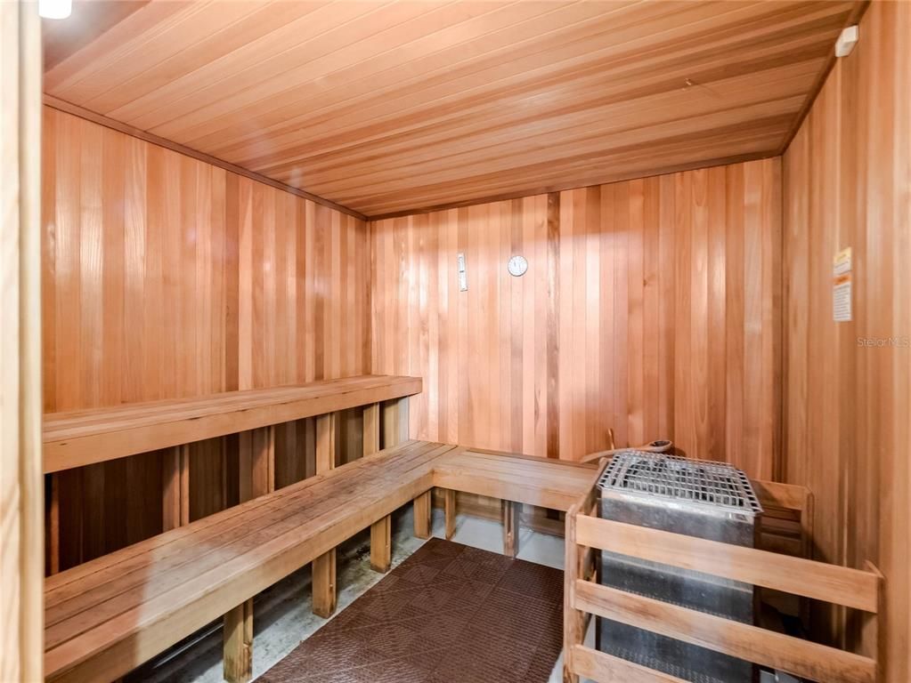 Interior, Sauna Room