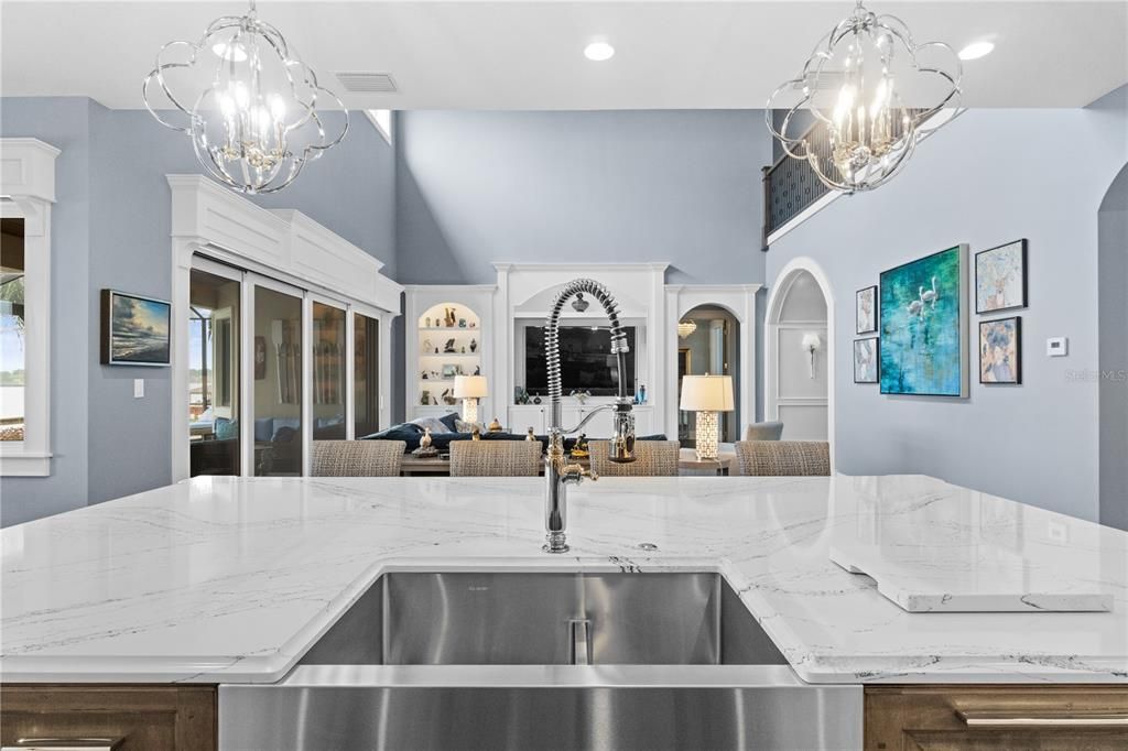 Interior, Kitchen, Pendant Lights, Recessed Lighting