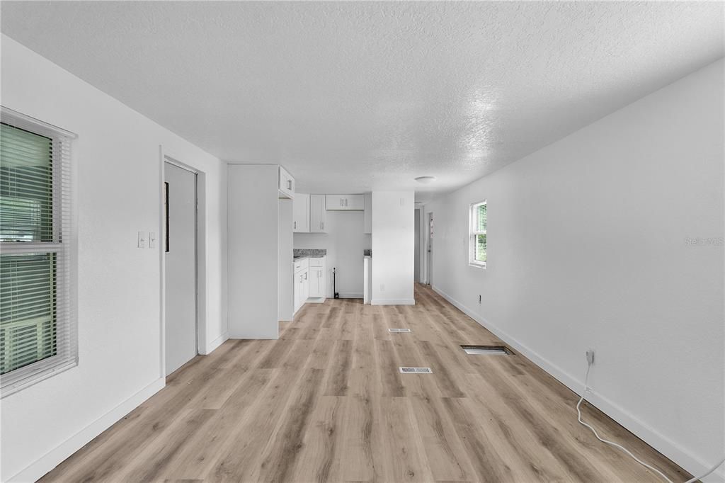 Empty room, Interior, Wood Texture Flooring