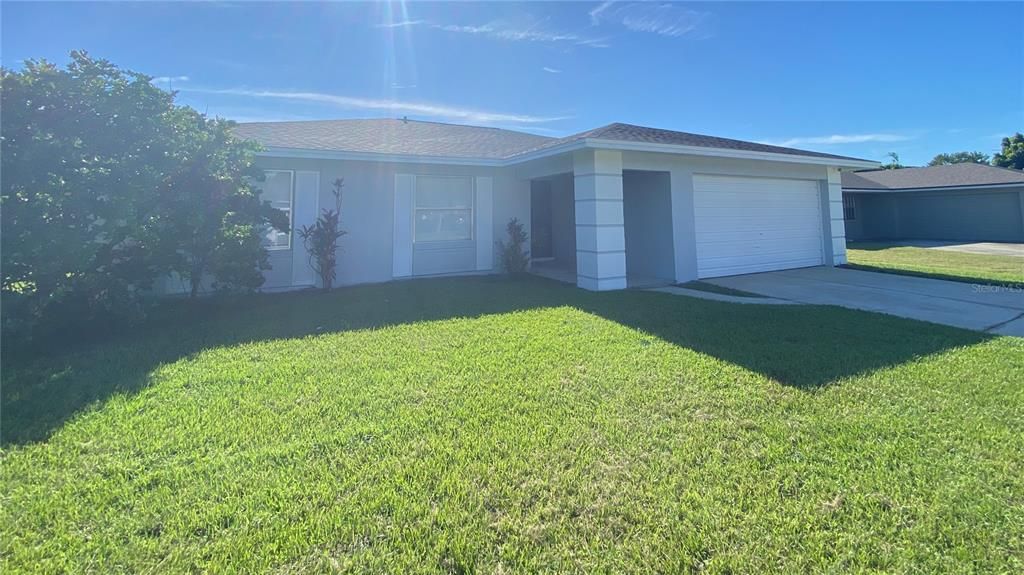 Backyard, Detached Garage, Exterior