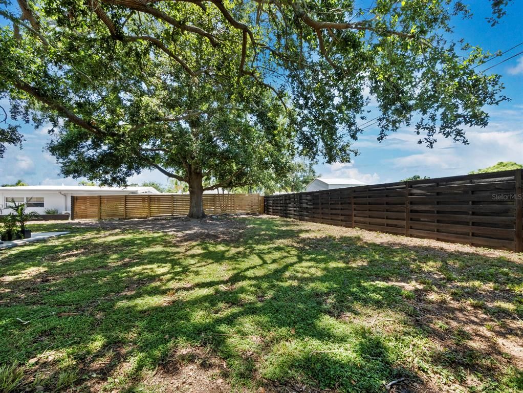 Backyard, Exterior