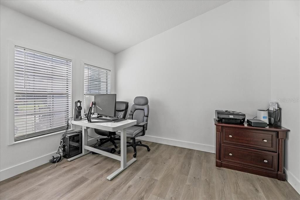 Home Office, Interior, Wood Texture Flooring