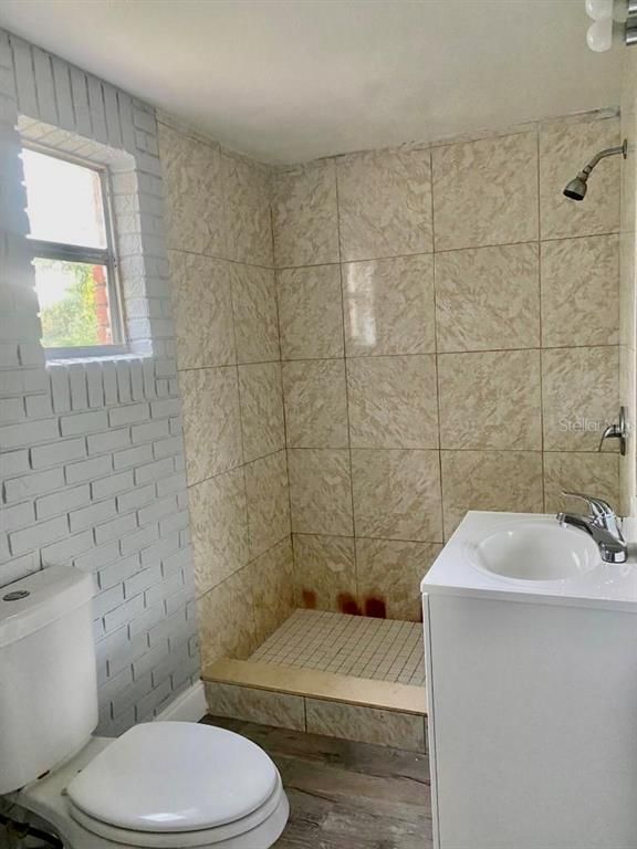 Bathroom, Interior, Wood Texture Flooring