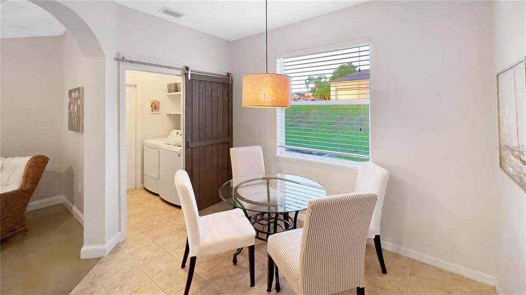 Dining room, Interior, Pendant Lights, Washer