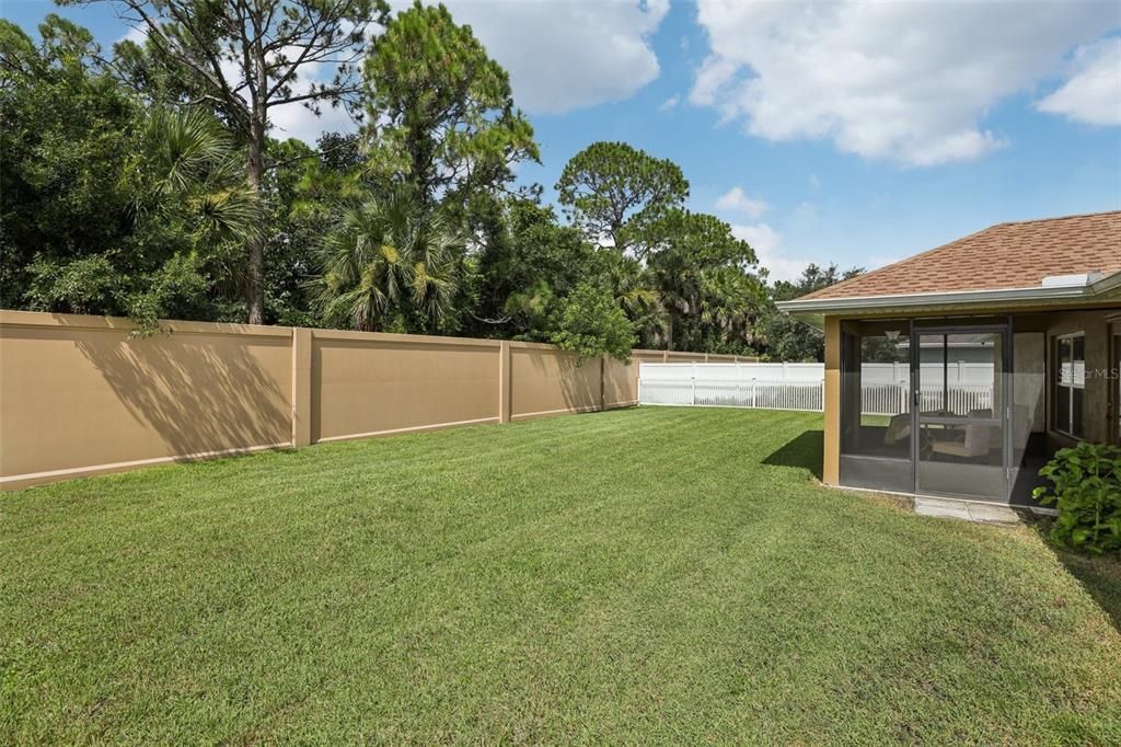 Backyard, Exterior