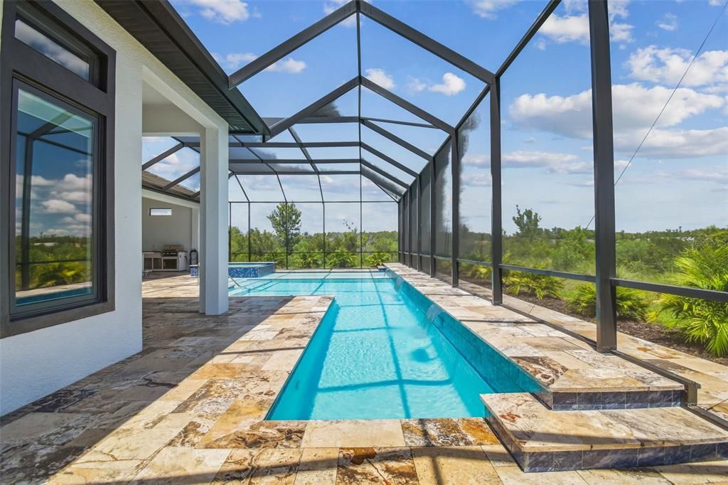 Glass Ceilings, Interior, Pool, Sun Room