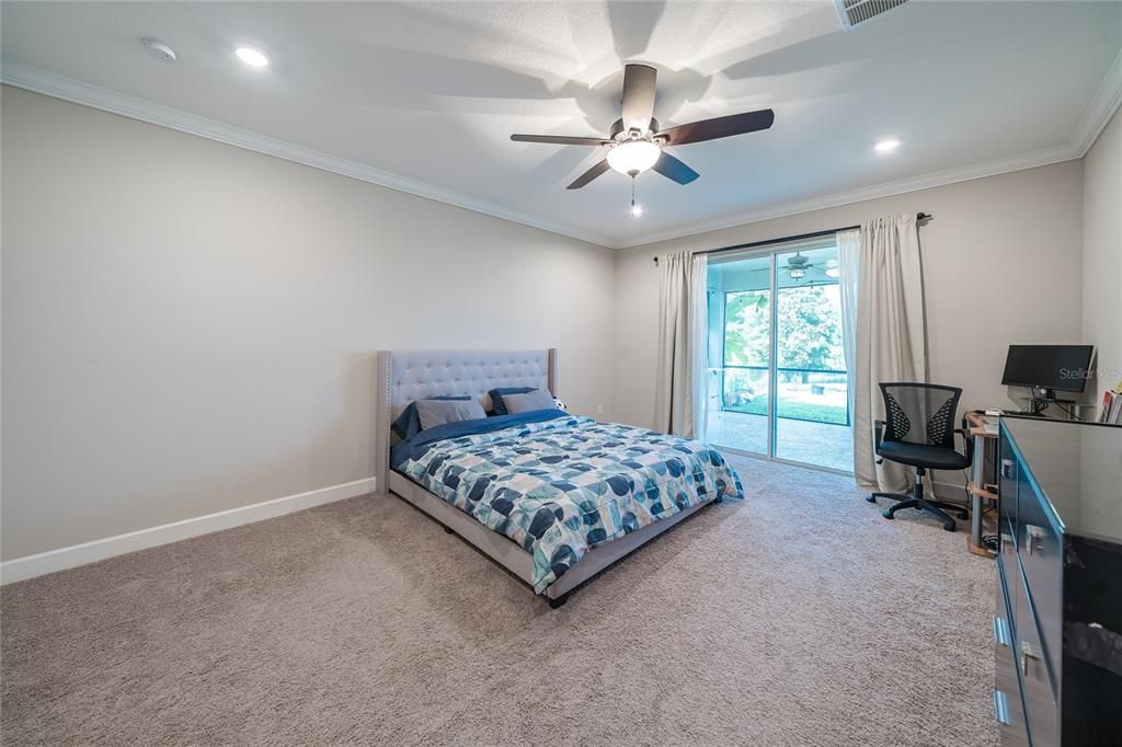 Bedroom, Home Office, Interior, Recessed Lighting