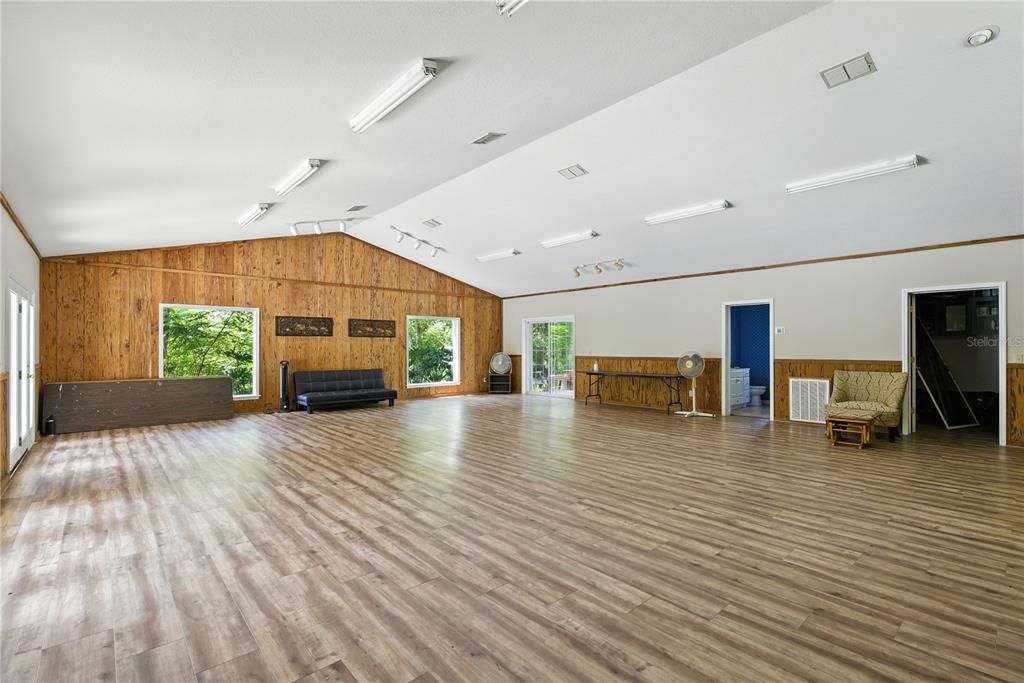 Empty room, Interior, Wood Texture Flooring, Wooden Walls