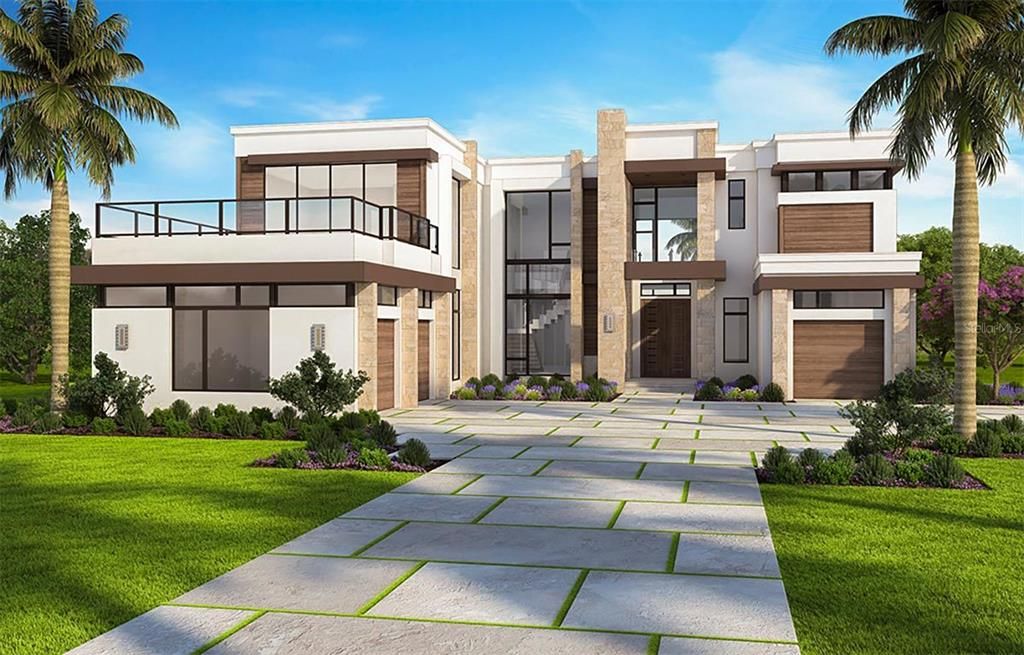 Backyard, Exterior, Facade, Modern