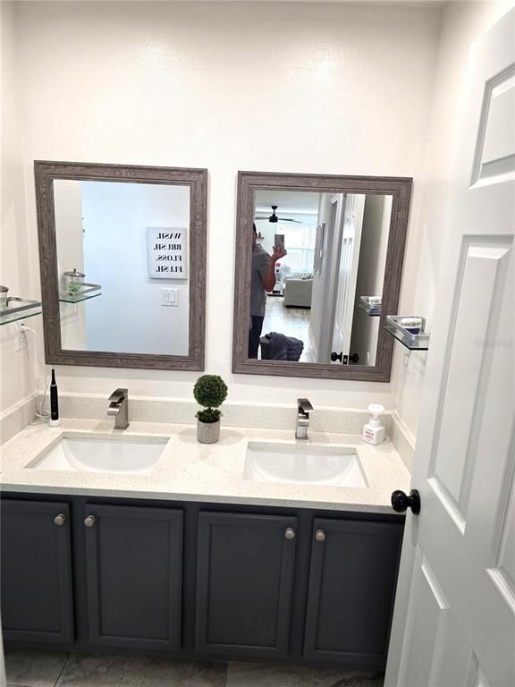 Bathroom, Dual Sink Vanities, Interior
