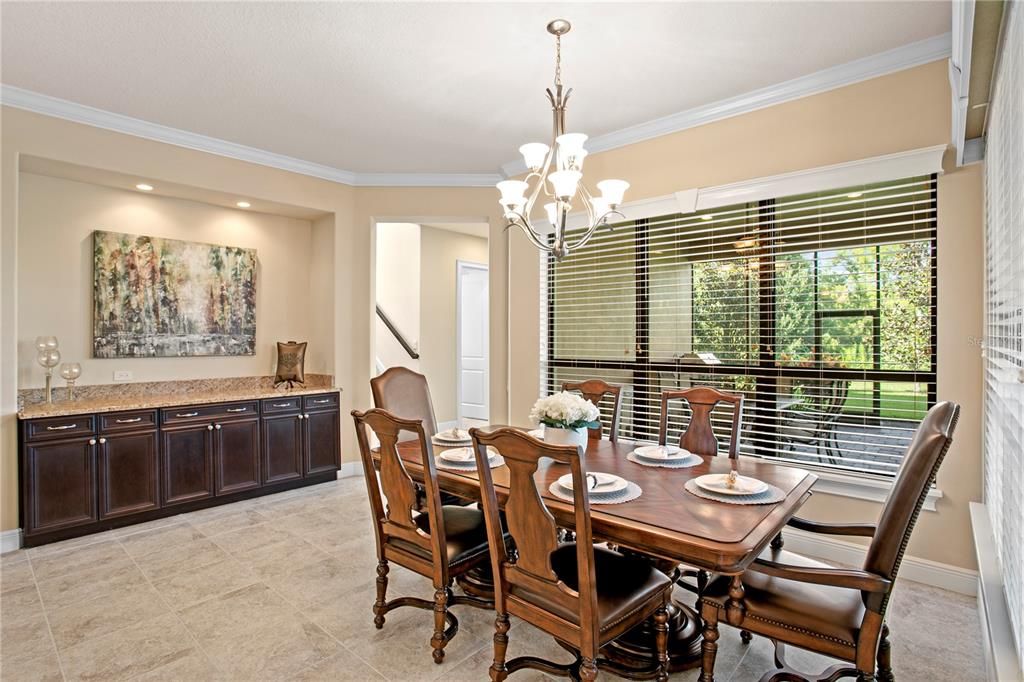 Chandelier, Dining room, Interior, Recessed Lighting