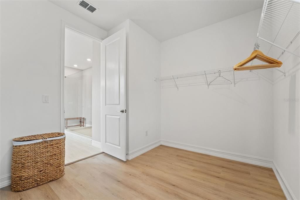 Interior, Recessed Lighting, Walk-in Closets, Wood Texture Flooring