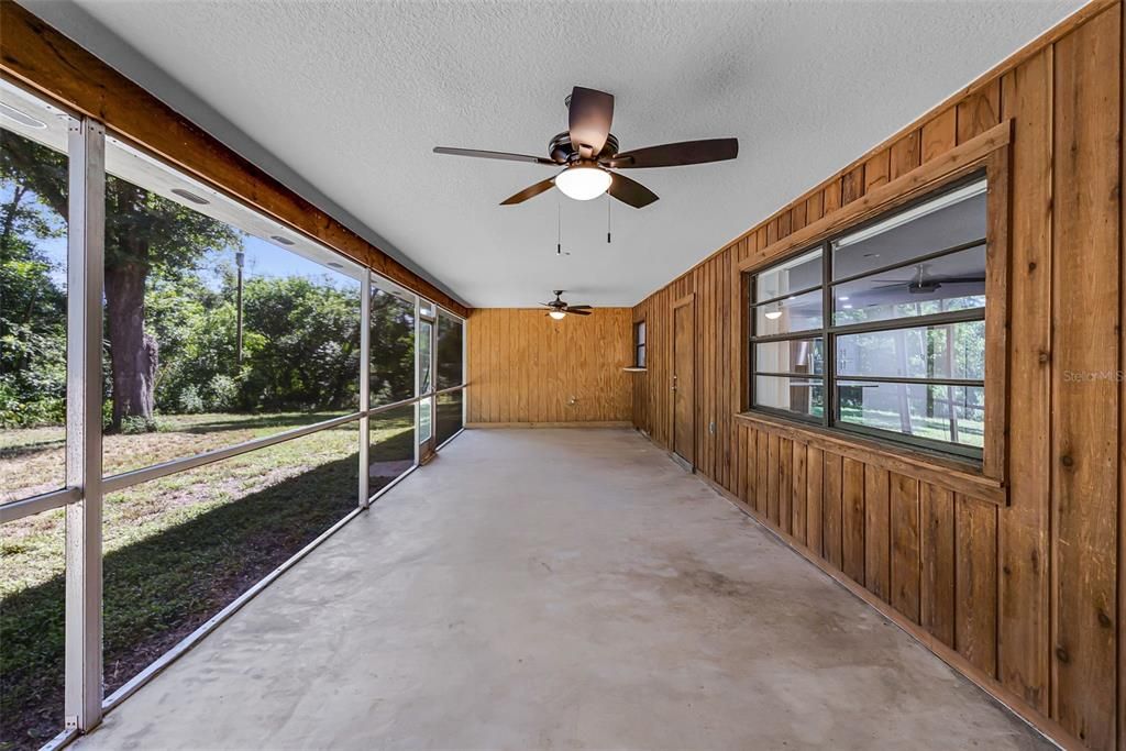 Interior, Sun Room, Wooden Walls