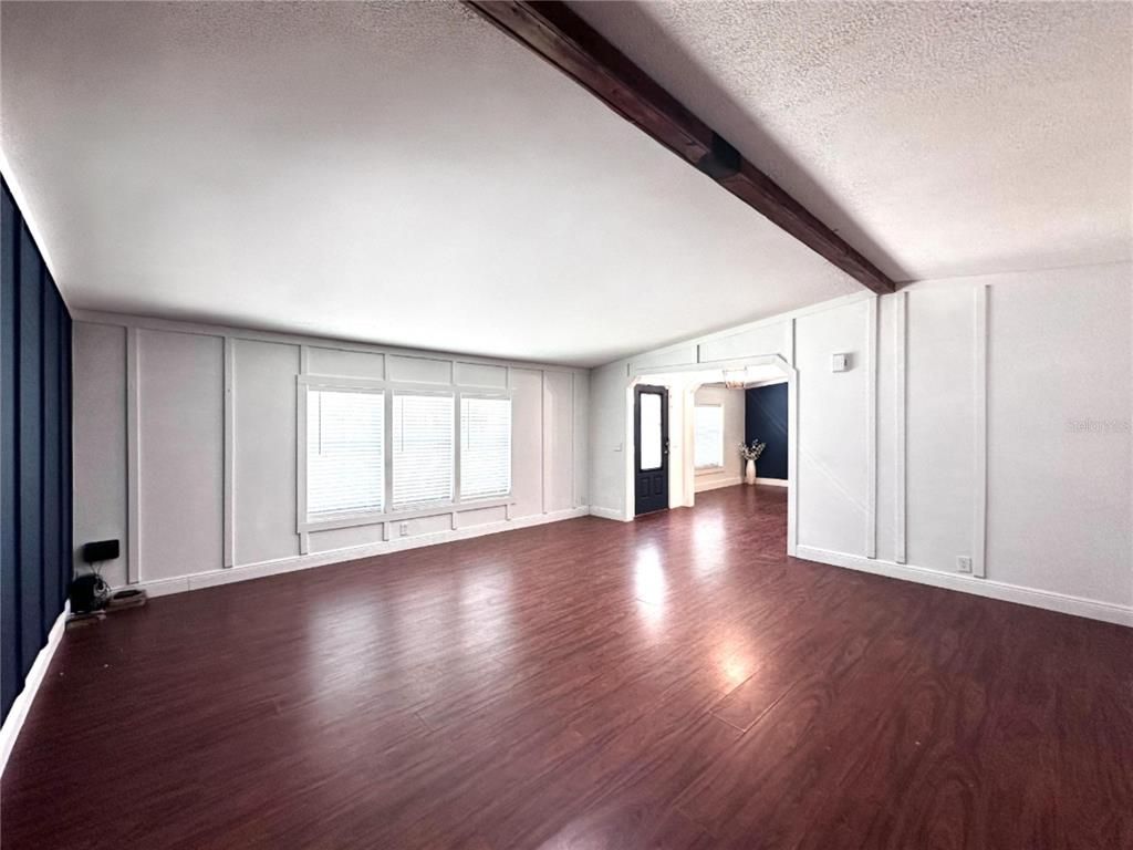 Empty room, Interior, Wood Texture Flooring