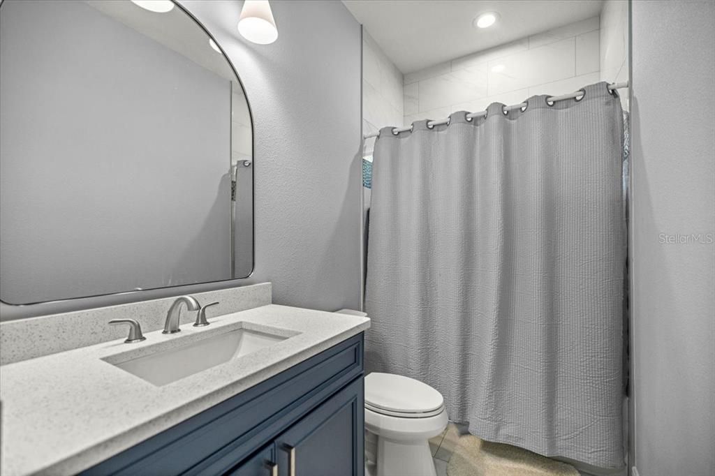 Bathroom, Interior, Recessed Lighting