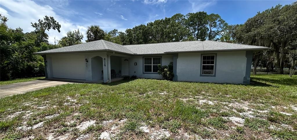 Attached, Backyard, Exterior, Facade, Ranch