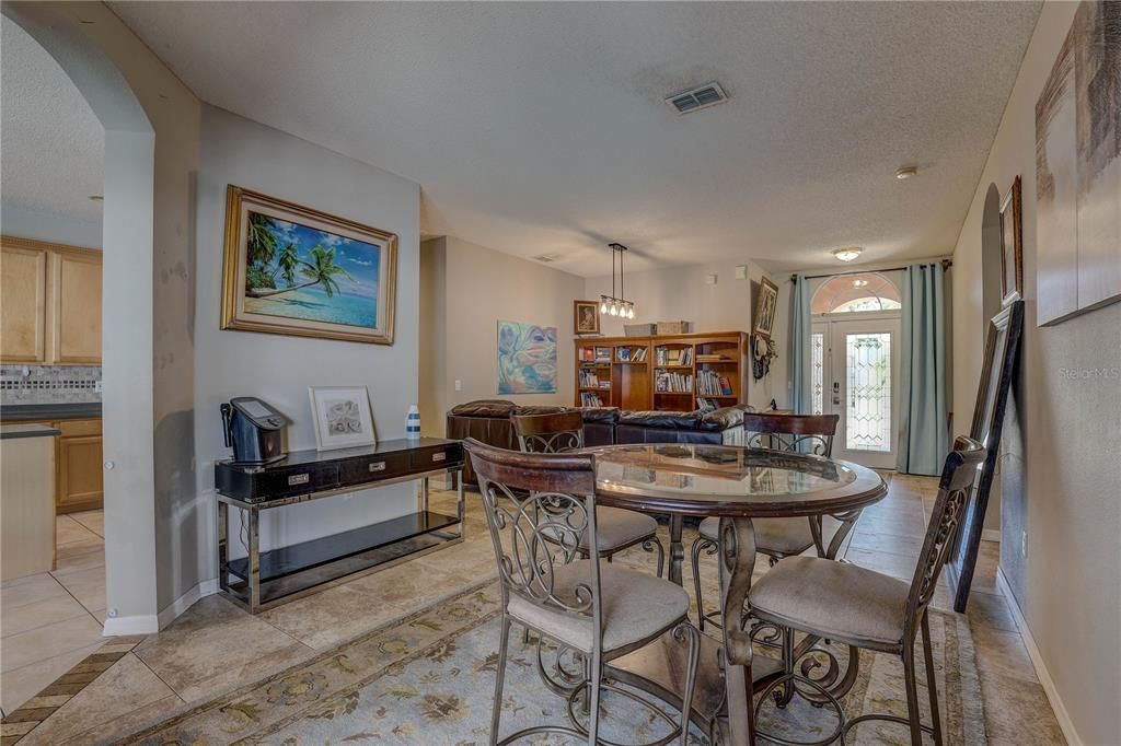 Dining room, Interior, Pendant Lights
