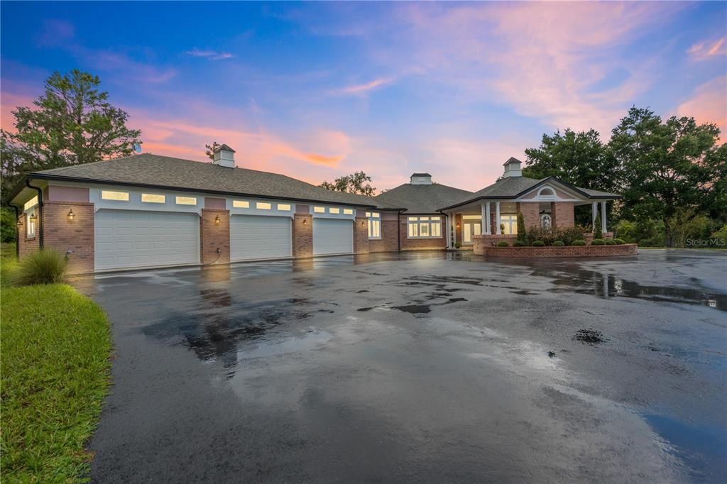 Attached, Backyard, Exterior, Facade, Brick Facade, Ranch