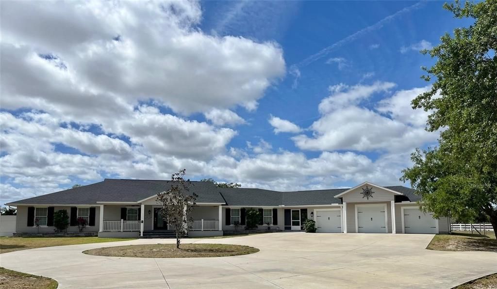 Attached, Backyard, Exterior, Facade, Ranch
