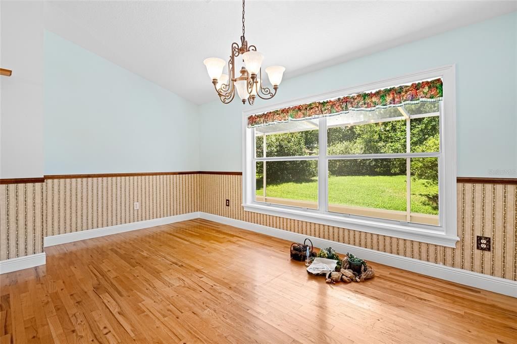 Chandelier, Empty room, Interior, Wood Texture Flooring