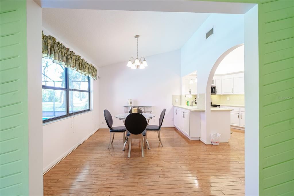 Chandelier, Dining room, Interior, Kitchen, Pendant Lights, Wood Texture Flooring