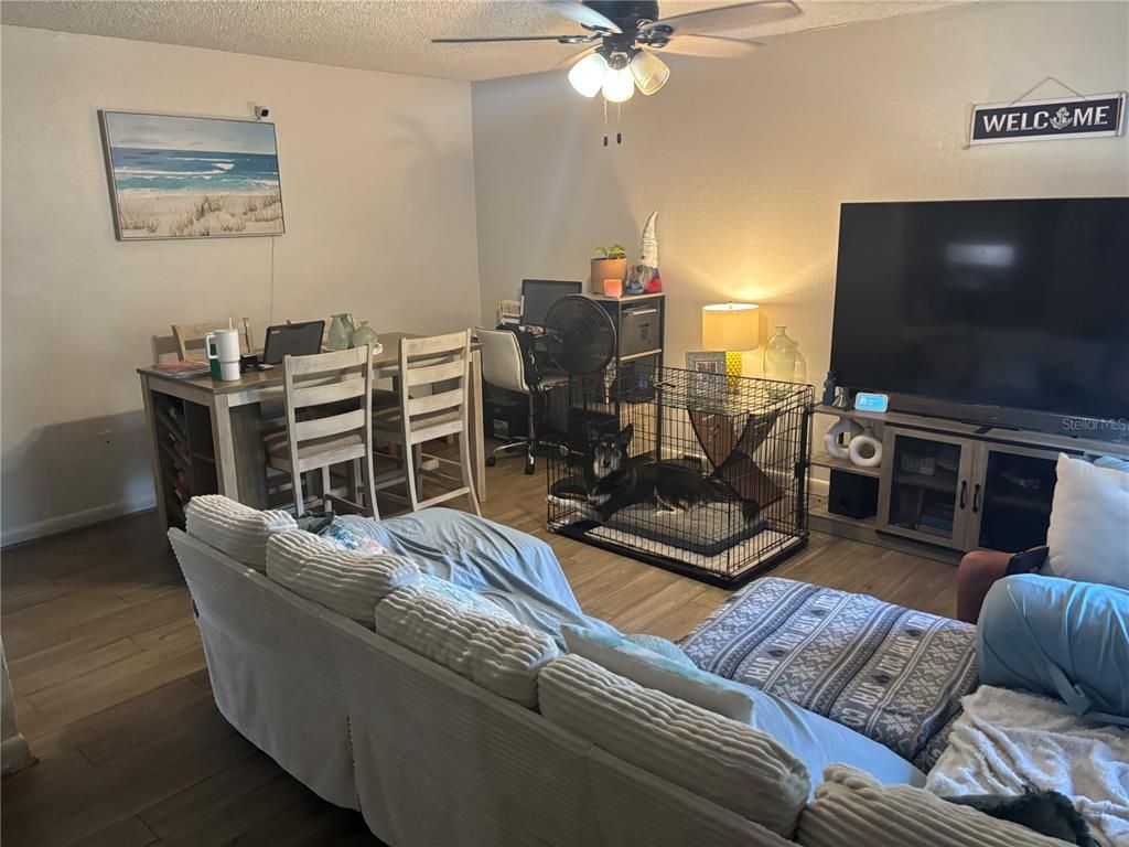 Home Office, Interior, Living room, Wood Texture Flooring