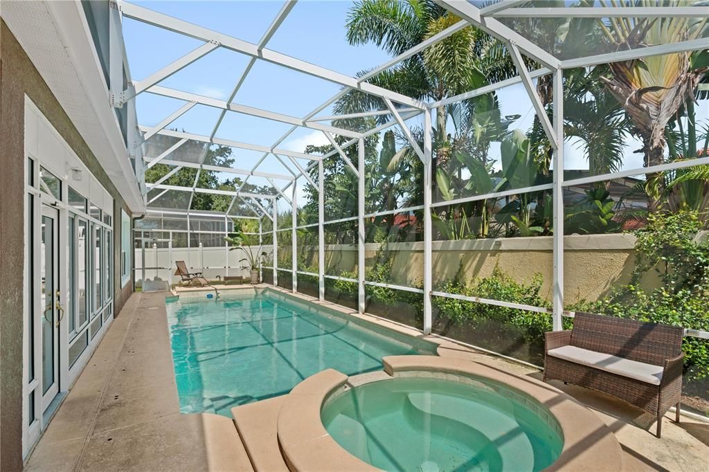 Glass Ceilings, Interior, Pool, Sun Room