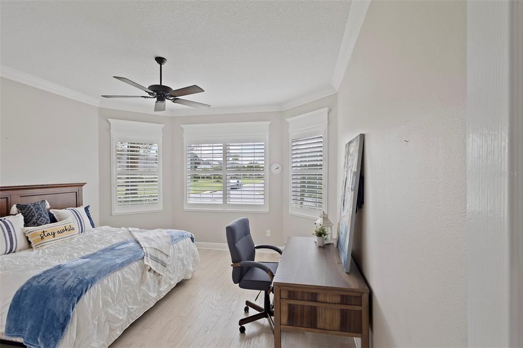 Bedroom, Home Office, Interior, Wood Texture Flooring