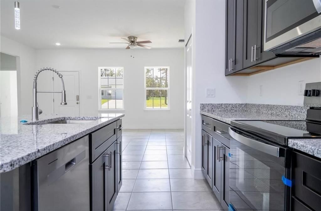 Interior, Kitchen, Recessed Lighting