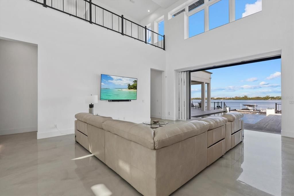 Interior, Living room, Recessed Lighting, Water
