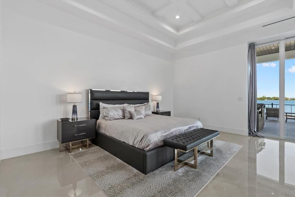 Bedroom, Interior, Recessed Lighting, Water